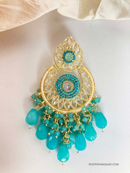 Turquoise Kanak Chaandbalis