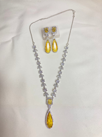 Lemon Lauren Zirconia Jewellery Set