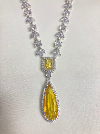 Lemon Lauren Zirconia Jewellery Set
