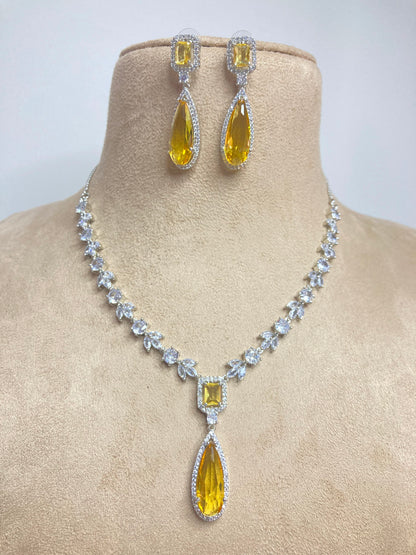 Lemon Lauren Zirconia Jewellery Set