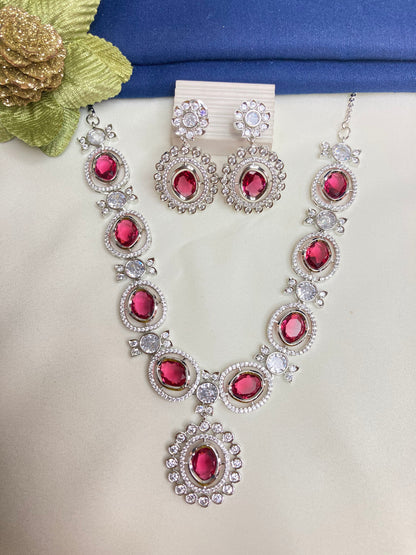 Ruby Margot Zirconia Jewellery Set