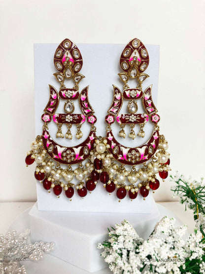 Maroon Meghna Chaandbalis
