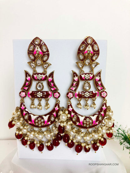 Maroon Meghna Chaandbalis