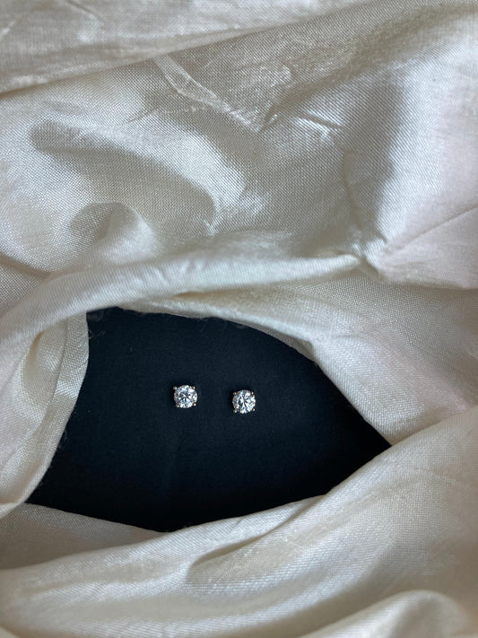 Silver Mia Studs