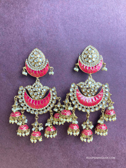 Ruby Nupur Jhumkis