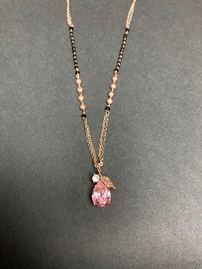 Rose Gold Riya Delicate Mangalsutra