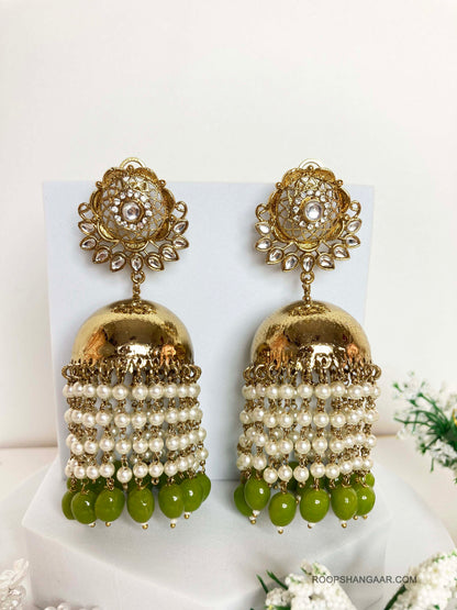 Olive Ruchi Jhumkis