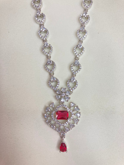 Ruby Sophia Zirconia Jewellery Set