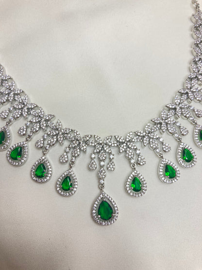 Green Sophie Zirconia Jewellery Set