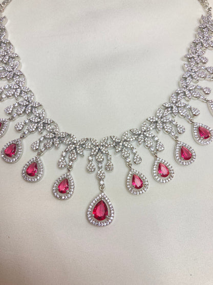 Ruby Sophie Zirconia Jewellery Set