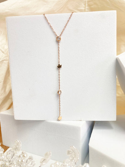 Rose Gold Stella Necklace