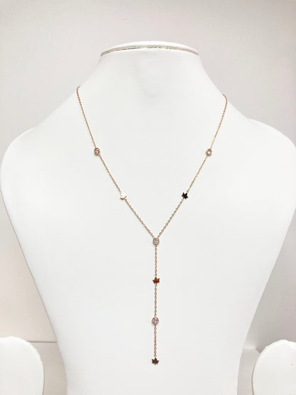 Rose Gold Stella Necklace