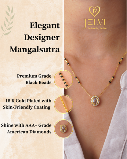Daily Wear Kiara 18K Gold Plated Mangalsutra