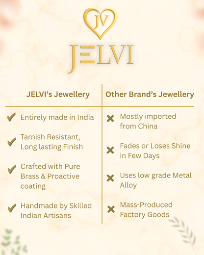 Jelvi's 18 Carat Gold Plated Mangalsutra for Women