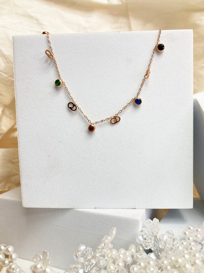 Rose Gold Zoe Necklace