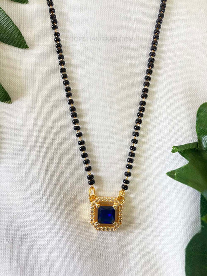 Blue Kritika Mangalsutra