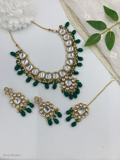 Emerald Shalini Jewellery Set