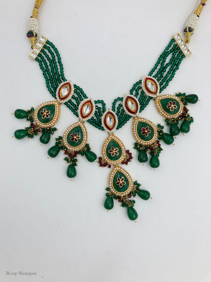 Emerald Sudipa Jewellery Set