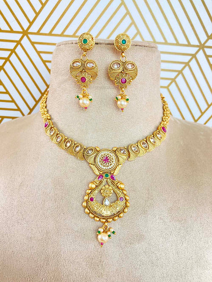 Multicolor Kalpna Jewellery Set