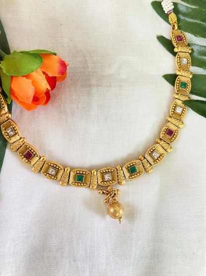 Multicolor Misha Jewellery Set