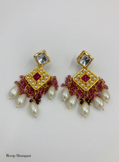 Pink Mita Jewellery Set
