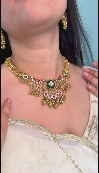 Vasudha Heritage Jewellery Set