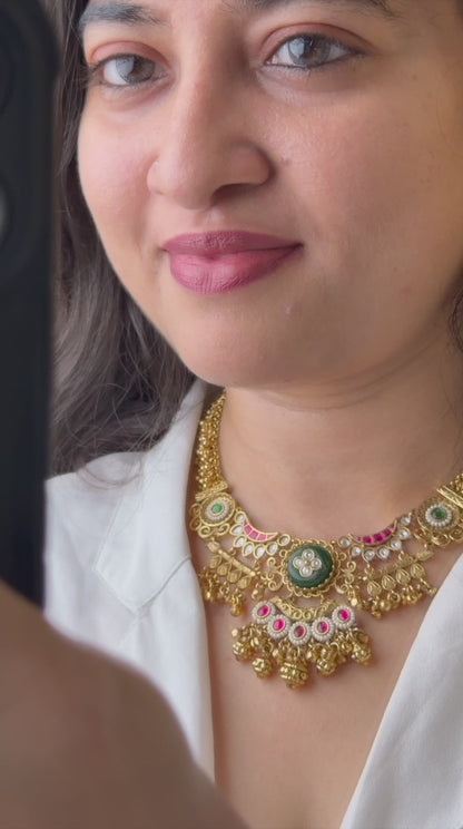 Vasudha Heritage Jewellery Set