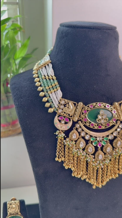 Saaz Heritage Jewellery Set