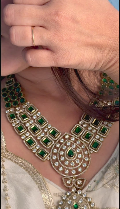 Rangrez CZ Jewellery Set