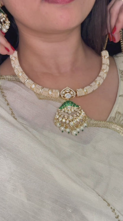 Pushpika Moissanite Jewellery Set