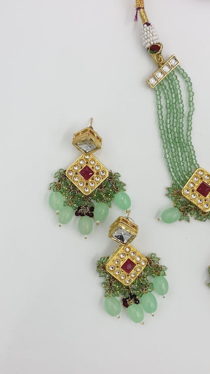 Mint Mita Jewellery Set