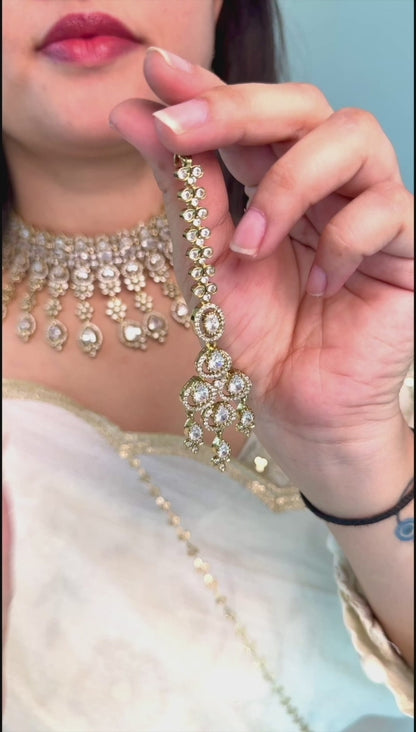 Himadri Kundan AD Jewellery Set