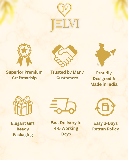 Jelvi's 18 Carat Gold Plated Mangalsutra for Women