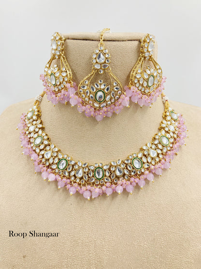 Purple Meher Jewellery Set