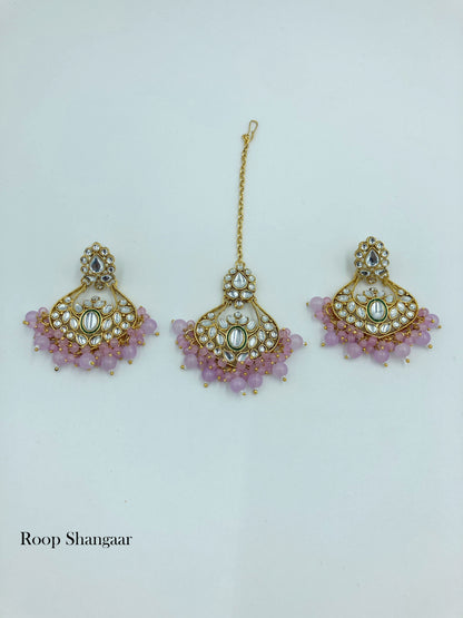 Purple Meher Jewellery Set