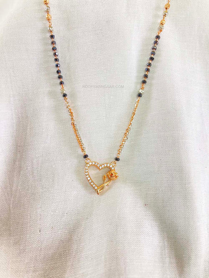 Rose Gold Zara Delicate Mangalsutra